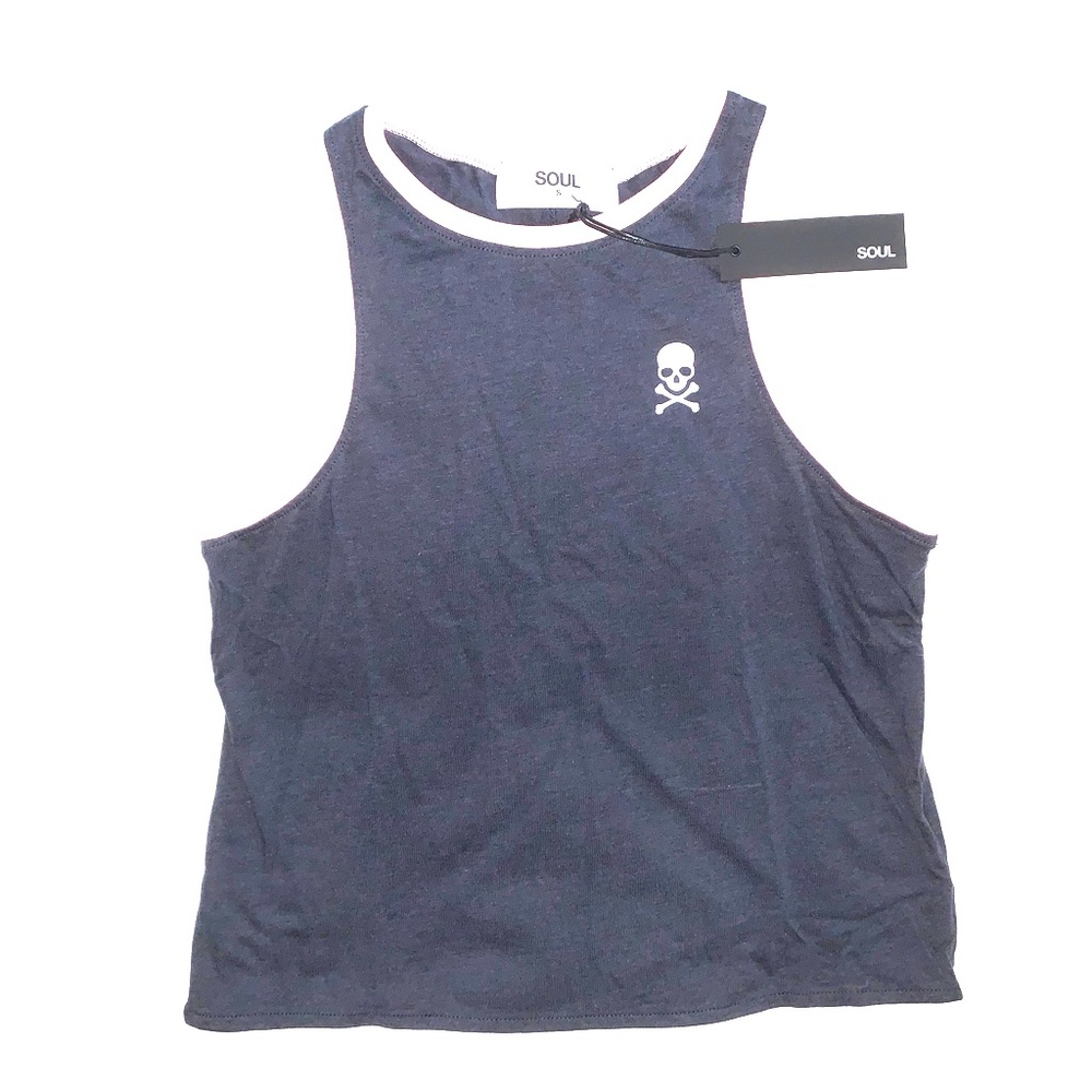 NWT Soul Cycle Ringer Obsidian Tank - Small